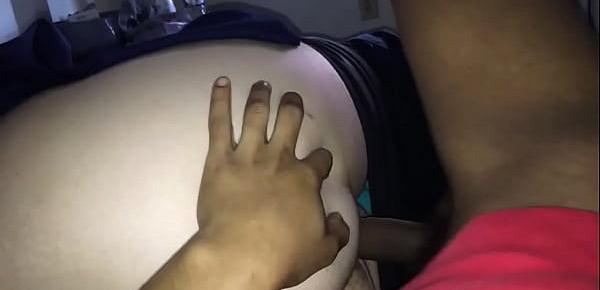  Lil Girth gives pawg thot creampie while she’s sleep !!